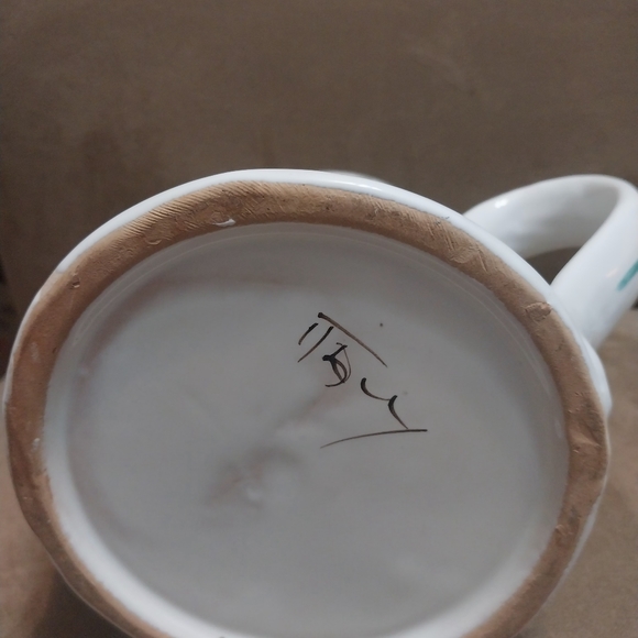 Italian handpainted watering pot - Picture 4 of 4